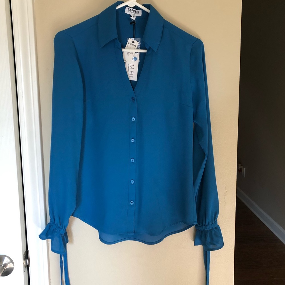 Express Slim Fit Portofino Shirt